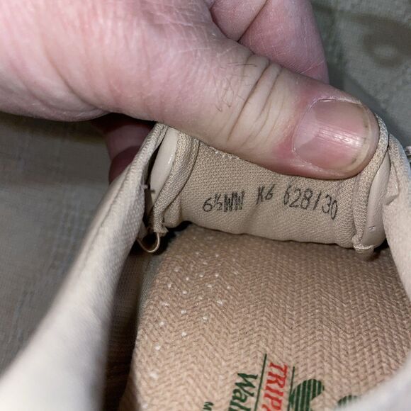 SAS Women’s Work Shoes Size 6.5 W Beige Leather Occupational Clinic Hospital - Picture 3 of 12